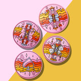 TART BY TAYLOR Royal Flush Coasters