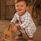 Homestead Plaid Zip Jammies