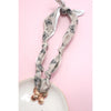 Scarf Necklace in Butterfly