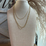 Layered Gold Chain- Necklace