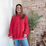 Cranberry Oversized Sweater