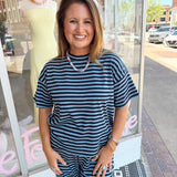 Simple Rondelle Bead Necklace- Multi