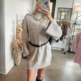 Stitched in Style Sweater Dress