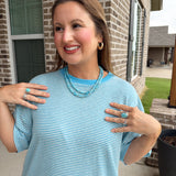 Acrylic Layered Necklace Set
