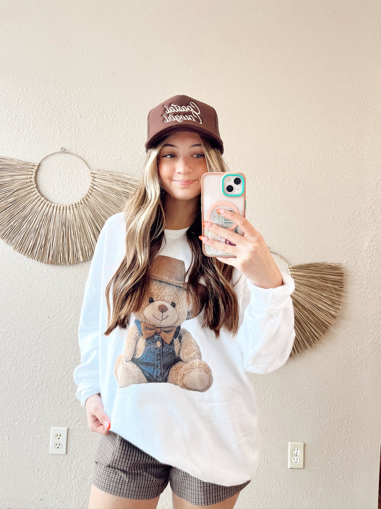 Teddy Cowboy Crewneck