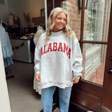 Alabama/AL Reversible Crewneck