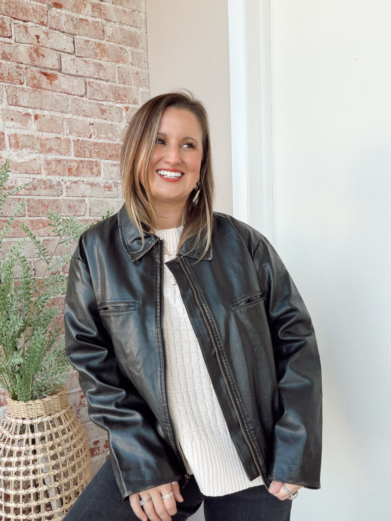 With the Band Leather Jacket