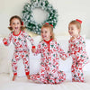 Caden Lane Holiday Bow Bamboo 2 pc Sleeper