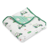 Golf Muslin Toddler Blanket