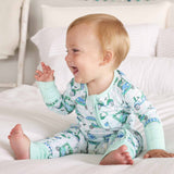 Caden Lane Golf Green Gingham Bamboo Sleeper