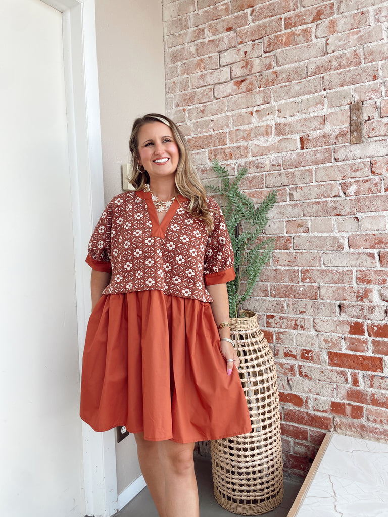 Florals in the Fall Dress