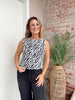 Zebra Print Top