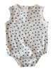 Blue Flower Onesie