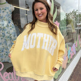 Mother Sweatshirt in Butter Yellow