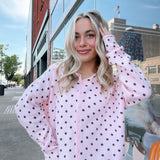 Pretty in Polka Dots Sweater