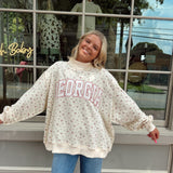 'GEORGIA' Floral Mock Neck