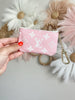 Livin' Lux Brown Pink & White Key Chain Wallet