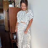 Chocolate Shop Set- Skirt