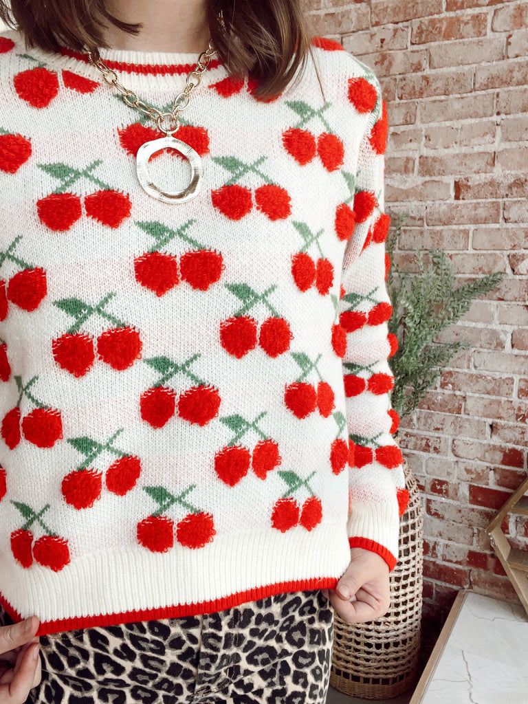 Cherry on Top Sweater
