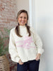 Pink Ski Sweater