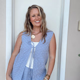 Lilac Quilted Set- top