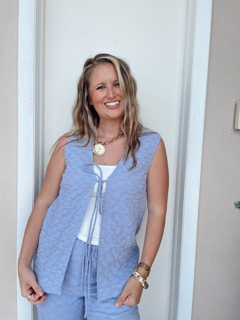 Lilac Quilted Set- top