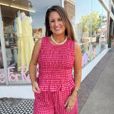 Farmers Market Set in Fuchsia - Top