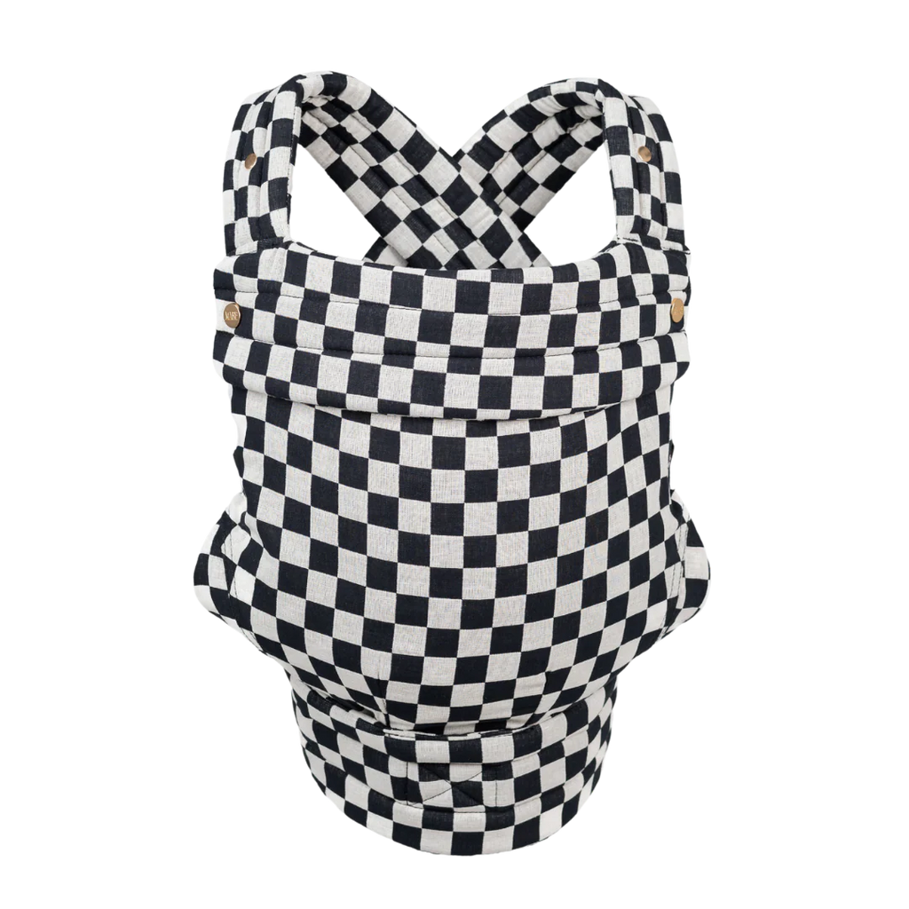 Mabe Baby Carrier-Ebony Check