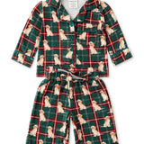 Country Christmas Retrievers Toddler Jammies
