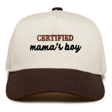 "Certified Mama's Boy" Kids Hat