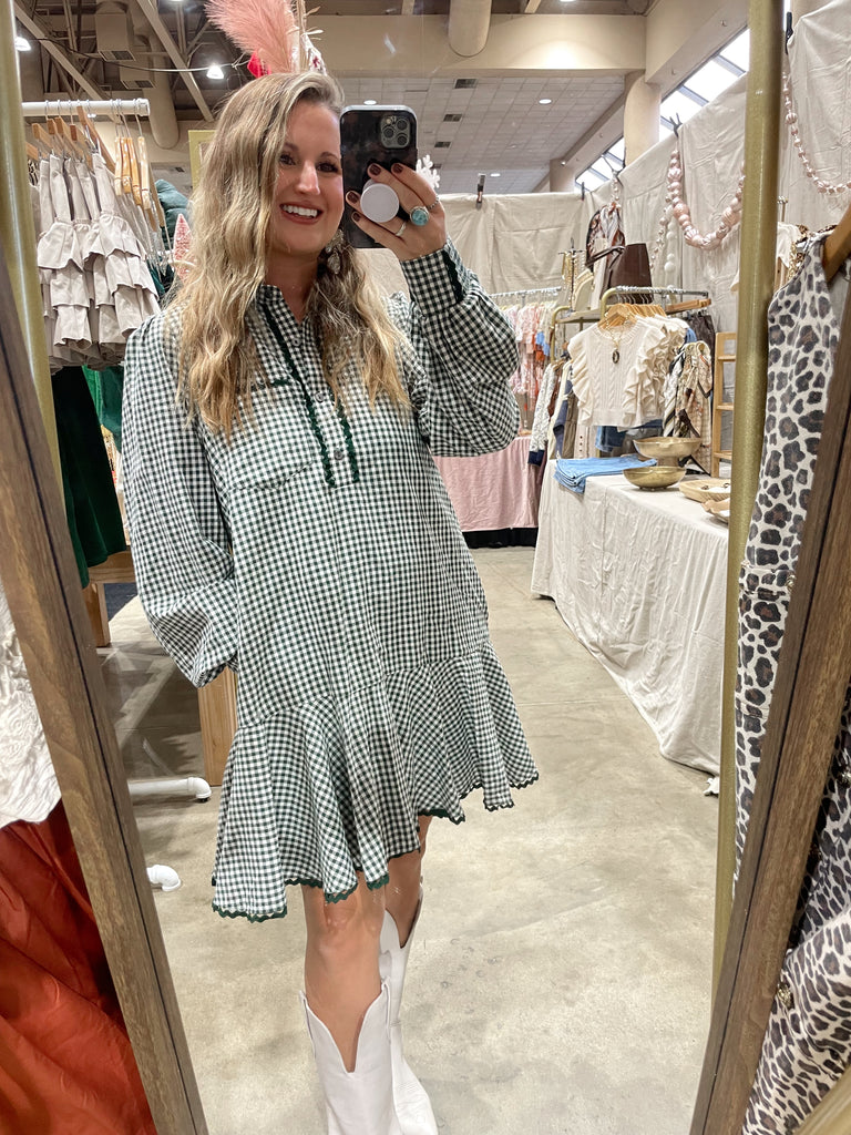 Gingham Girl Dress