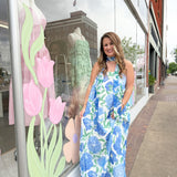 Blue Breeze Maxi Dress