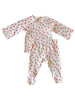 White Strawberry Newborn Outfit