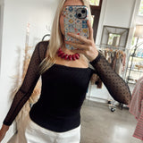 Little Black Dot Top