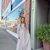 Main Street Stripe Maxi Dress
