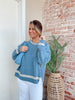 Oxford Sweater in Blue