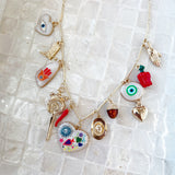 Heart & Eclectic Charm Necklace