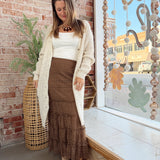 Falling for Fall Maxi Skirt