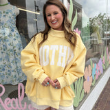 Mother Sweatshirt in Butter Yellow