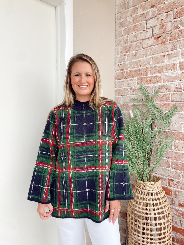 Wrapped Up Sweater in Navy