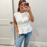 Peppy Dots Top