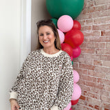 Tie a Bow on Leopard Set- Top