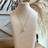 Double Clover Dainty Necklace