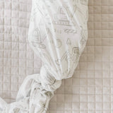 Knit Swaddle Blanket - Gage