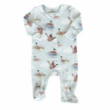 Caden Lane Little Duckling Zipper Footie