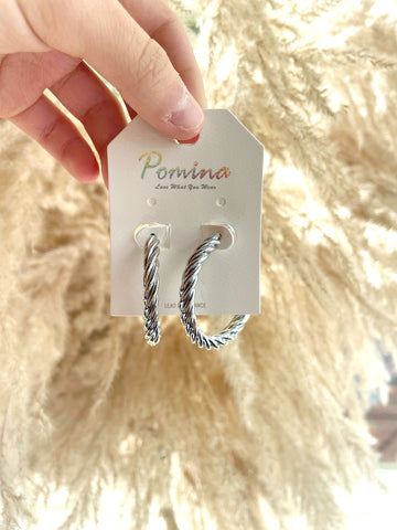 Horse Girl Earrings in Ivory