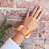 Wrist Candy Bracelet in Oranges