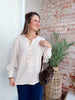 Simple Cozy Cream Top