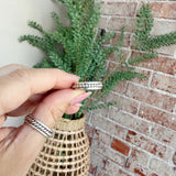 925 Sterling Silver Studded Ring