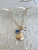 Locket & Multi Charm Necklace